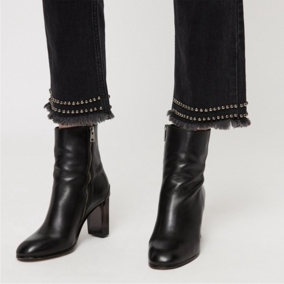 AllSaints Ava stud hem jeans size 29 - Picture 3 of 16